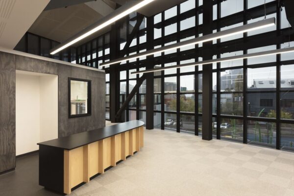 MODERN OFFICE 80W LED SLIM 8FT LINEAR LIGHT | ALUMINIUM - Image 2