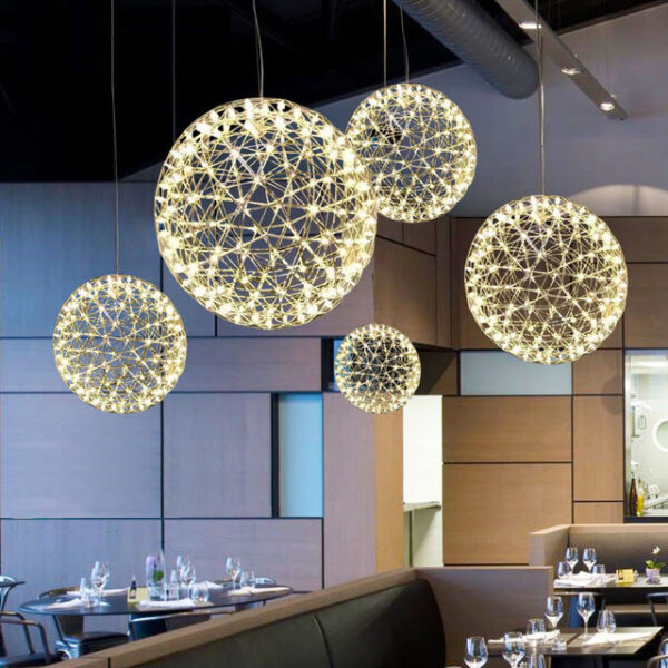 STEEL PENDANT LIGHT | MODERN DESIGN