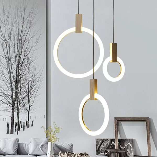BEAUTIFUL HANGING RING CHANDELIER | DESIGNER SERIES - Image 3