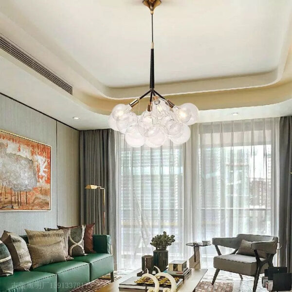 MALMO POSH GOLD GLASS BALL | DESIGNER SERIES - Image 3