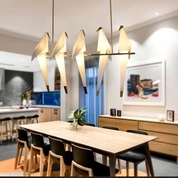 MOSELLE DECORATIVE 5 CRANES PENDANT LAMP | MODERN DESIGN - Image 3