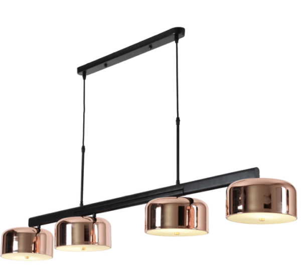 ROSE GOLD PENDANT LAMP | CHROME DESIGN - Image 3